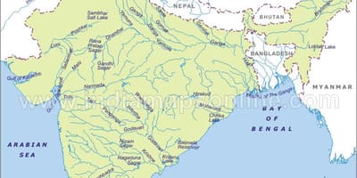Rzeka sindhu mapie Indii